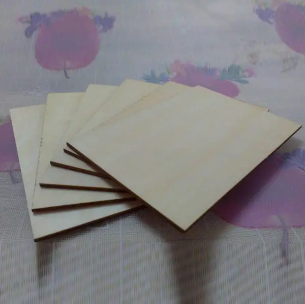blank plywood piece / square plywood piece /small plywooden board