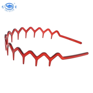 Artstar Accessoires pour cheveux <span class=keywords><strong>Zigzag</strong></span> Fashion Hairband Girls Bandeau en plastique pour femmes 4033 Manufactory - Product Image 6