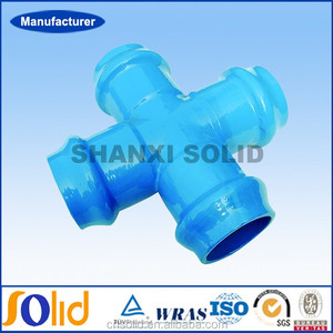 Accesorios de hierro dúctil todo <span class=keywords><strong>el</strong></span> zócalo de la cruz para la pipa DEL PVC - Product Image 1