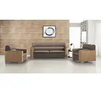 Venta caliente moderno muebles de sofá acogedor funcional de oficina de cuero sofá W8888
