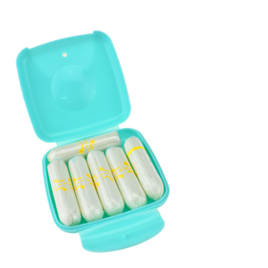 Color al azar caja de almacenamiento para tampones, preservativos o tiritas para mujer - Product Image 2