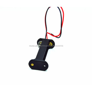 Siyah plastik 2xAA hücre (UM-<span class=keywords><strong>3</strong></span> * 2) kurşun tel ile <span class=keywords><strong>3</strong></span> v Pil Tutucu Kutusu Kasa - Product Image 3
