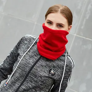 winter neck warm scarf sportsman training style Arctic fleece material multifunction winter tube scarf