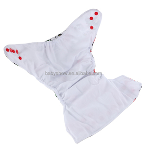 Reutilizable impermeable Pul stay-seca Suede tela Interior pañales lavables infantiles, pañal de tela economicos - Product Image 3