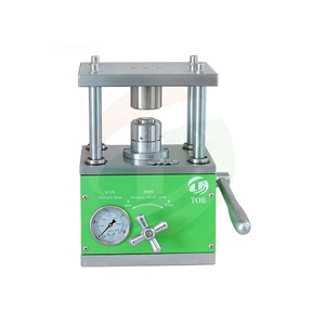 Pil Lab için TOB CR serisi sikke hücre Crimper pil sıkma makinesi - Product Image 3
