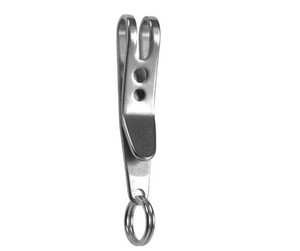 EDC Sac Clip de Suspension avec Porte-clés Mousqueton 301 Extérieure En Acier inoxydable Quicklink Outil Multi-outils de Poche <span class=keywords><strong>Camping</strong></span> Porte-clés - Product Image 1
