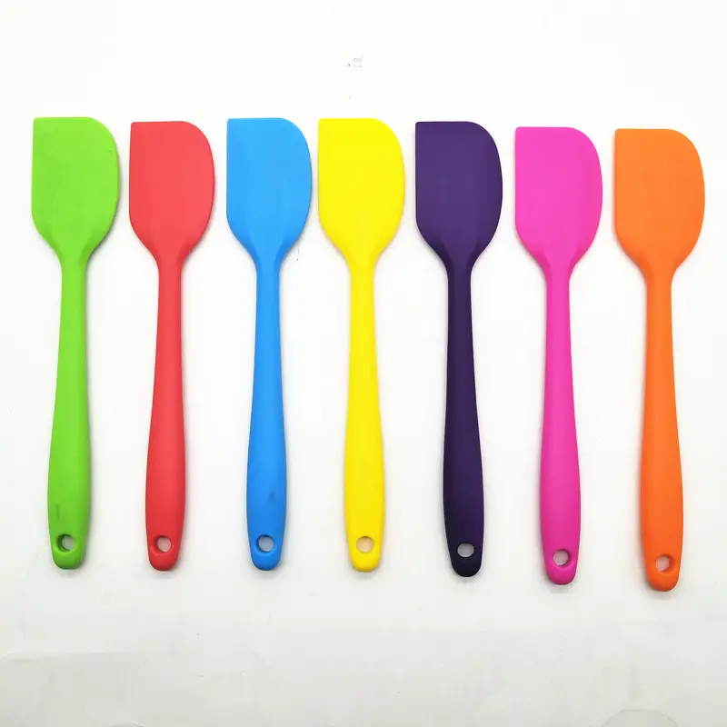 Benhaida Premium Silicone Spatula Set von 4 mit Stainless Steel Core Design Non-stick Flexible Rubber Spatulas