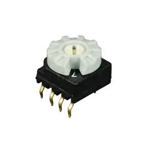 HONGJU 50mA 24VDC Rotary Dip-schakelaar