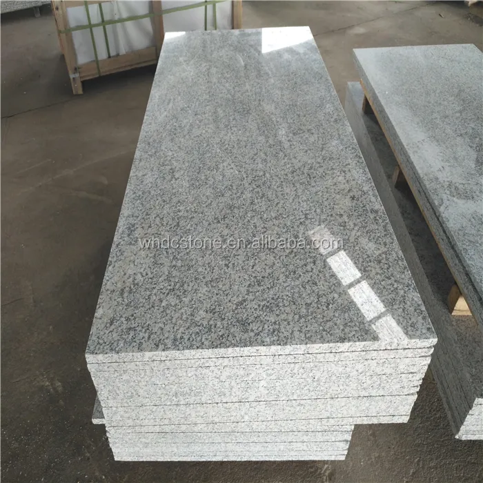 China Hubei Hochwertiger silbergrauer Küchen granit G602 für polierte Platten