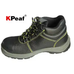 Popular KPeaf steel toe comfortable workmans boots safety shoes sri lanka