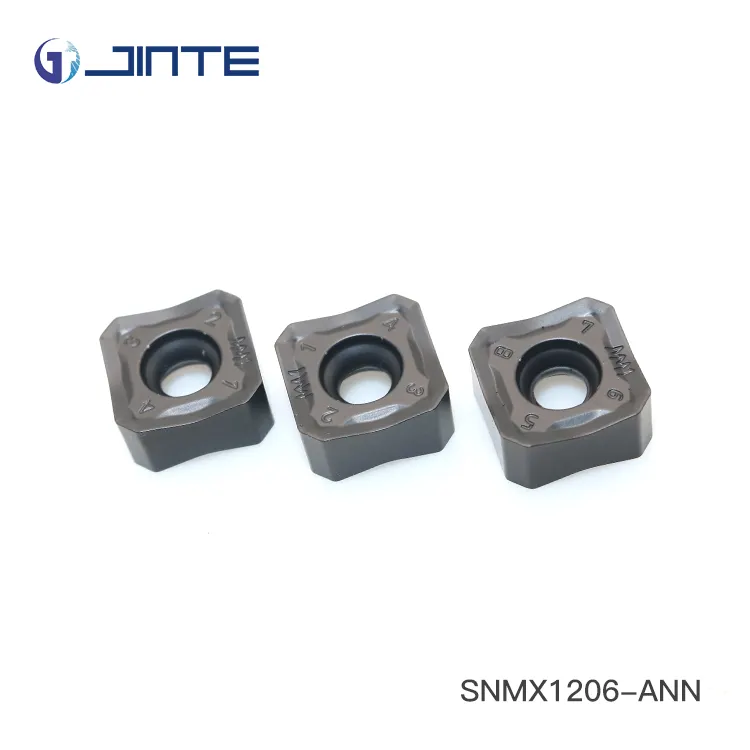 Zhuzhou Jinte Carbide Hoge Feed Rate Freesmachine Insert SNMX1206-ANN