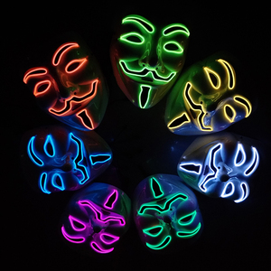 <span class=keywords><strong>2018</strong></span> tipos diferentes intermitente el Halloween máscara facial - Product Image 5