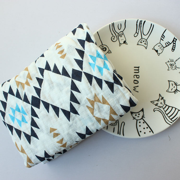 Zogift 2018 nuevo producto 2 capas suave ecológico 100% tela de muselina de algodón Toalla de baño niños - Product Image 1