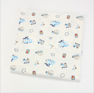 Gran oferta 100% algodón estampado de doble cara Siro hilo tejido entrelazado tela algodón impreso para bebé tela babero manta proveedor de China - Product Image 4