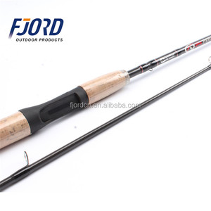 Caña de Pescar de Fibra de Carbono de 1.98m con Mango de <span class=keywords><strong>Madera</strong></span> para Spinning y Casting, para Agua Salada y Dulce - Product Image 4