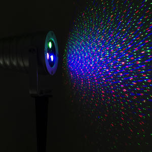 Lumières de Noël décoratives RGB tricolores dynamiques et statiques, intérieures/extérieures, IP65, télécommande, point de frappe réglable - Product Image 1