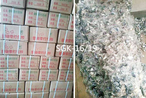 Mppk 16 19 Mm Band Sealer <span class=keywords><strong>Plastic</strong></span> Band Fasteners Open Ijzeren Plaat Stalen Gesp Metalen <span class=keywords><strong>Clip</strong></span> Voor Huisdier Riem Riem verpakking - Product Image 2