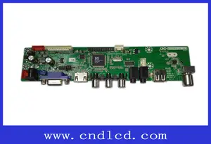 Universal Digital TV DVB-T2 DVB-T DVB-C LCD TV mainboard