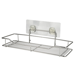 Étagère de <span class=keywords><strong>douche</strong></span> de salle de bains adhésive en acier inoxydable Étagère de cuisine Rangement Organisateur de <span class=keywords><strong>douche</strong></span> pour shampooing Étagères de salle de bains - Product Image 2