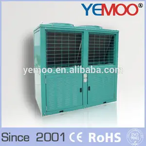 yemoo 30hp industrical chiller unidade condensadora com v tipo para armazenamento a frio