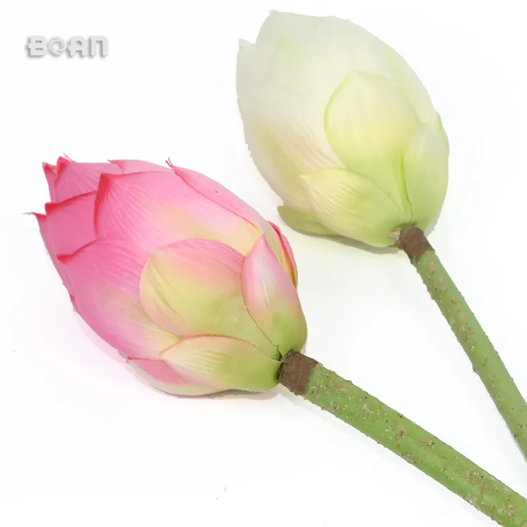 Low price artificial silk flowers lotus bud for party or decoration