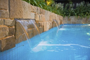 <span class=keywords><strong>สระ</strong></span>ว่ายน้ำเทียม316สแตนเลสน้ำ Spillway เปลี่ยนสีน้ำม่านน้ำตก - Product Image 5