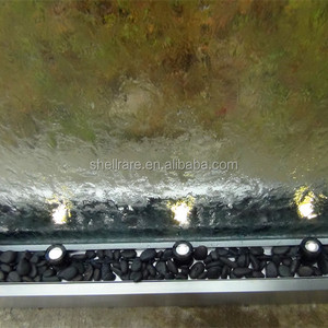 72 "<span class=keywords><strong>fontaine</strong></span> cascade verre clair avec base noire décoration intérieure et extérieure, jardin cascade - Product Image 4
