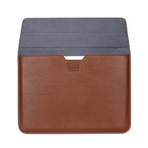 Custodia per laptop custodia per busta in pelle per <span class=keywords><strong>MacBook</strong></span> <span class=keywords><strong>Air</strong></span> 11.6 12 13 pollici 15 pollici - Product Image 5