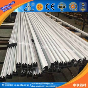 6063 T5 <span class=keywords><strong>aluminium</strong></span> garde - corps en verre profil fabricants / <span class=keywords><strong>aluminium</strong></span> profil à foshan usine / bureau cloison de verre mur - Product Image 1