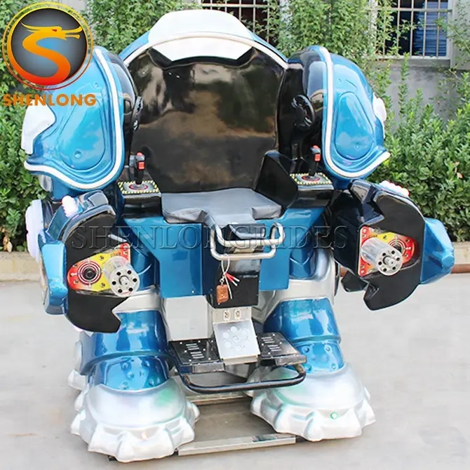 子供と大人の公園の魅力的なゲームのためのホットセールモールアミューズメントライドウォーキングロボットライド