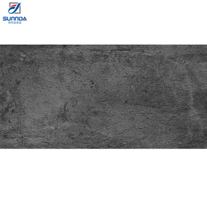 <span class=keywords><strong>Carrelage</strong></span> en porcelaine rustique émaillé de qualité supérieure, gris foncé, 450x900 mm, dernier design, fabrication chinoise, pour murs et sols - Product Image 2