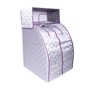 Portátil interior Personal <span class=keywords><strong>Spa</strong></span> Sauna <span class=keywords><strong>de</strong></span> vapor con ionizador <span class=keywords><strong>de</strong></span> aire <span class=keywords><strong>de</strong></span> calefacción <span class=keywords><strong>pie</strong></span> Pad y silla - Product Image 1