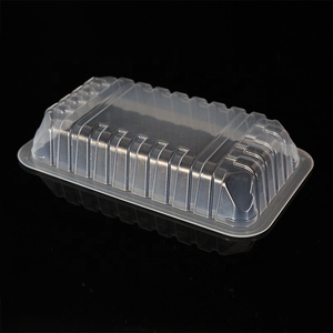 Tùy Chỉnh PP Chất Liệu Rõ Ràng Vuông Nhựa Dùng Một Lần Đông Lạnh Khay Thực Phẩm - Product Image 3