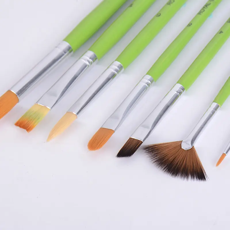 Bomeijia a7000 conjunto de caneta de pincel, conjunto de canetas para pintura de aquarela, alta qualidade, 7 peças