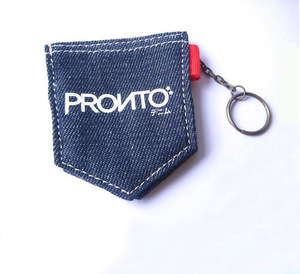 Porte-clés <span class=keywords><strong>de</strong></span> <span class=keywords><strong>poche</strong></span> en jean - Product Image 1