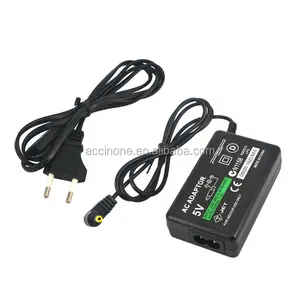 Universal Home Travel AC Adapter Wall Charger Power Supply With Power Cable for PSP 1000 2000 3000 Slim US EU Plug available