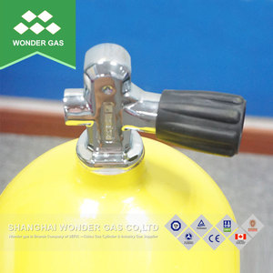 <strong>Valves</strong> Equipped 9.6L Scuba Diving <strong>Oxygen</strong> <strong>Tank</strong> Used <strong>Oxygen</strong> <strong>Tanks</strong> - Product Image 2