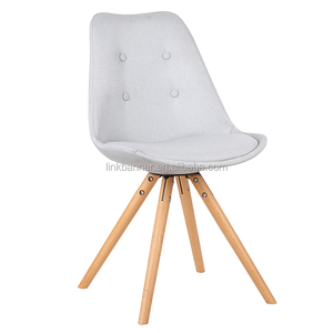 Alta Calidad Emes LK501-10 Tapicería De Tela PP Dentro de la Cafetería <span class=keywords><strong>Bar</strong></span> Silla de Comedor - Product Image 4