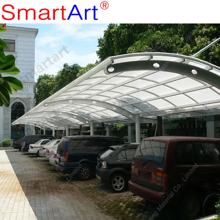 Smartart 2022 Car Parking Cover /patio Covers/modern Carport Designs