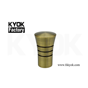 KYOK jardín DecorFinials par <span class=keywords><strong>de</strong></span> 24 pulgadas bola <span class=keywords><strong>de</strong></span> cristal final <span class=keywords><strong>de</strong></span> barras <span class=keywords><strong>de</strong></span> cortina <span class=keywords><strong>de</strong></span> latón <span class=keywords><strong>de</strong></span> cerámica techo <span class=keywords><strong>remates</strong></span> H520 - Product Image 2