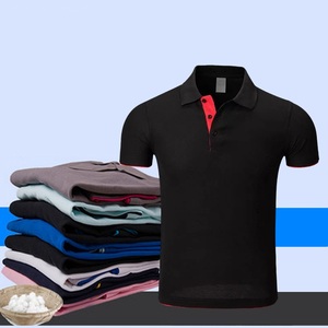 Polo in 100% Cotone 220gsm Unisex dalla Taglia S alla 5XL, Design Personalizzato con Logo OEM Stampato o Ricamato <span class=keywords><strong>su</strong></span> Tinta Unita - Product Image 2