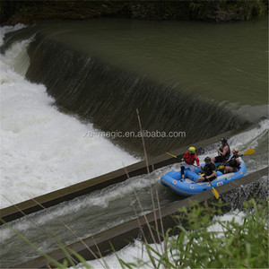 Fabrication en usine de radeaux gonflables, technologie de soudage pour radeaux, bateaux de rafting - Product Image 2