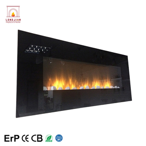 <span class=keywords><strong>Chimenea</strong></span> Eléctrica Decorativa con Efecto de Llama para Interiores, <span class=keywords><strong>Chimenea</strong></span> Eléctrica de Pantalla Grande con Calefactor Suspendido y Control Remoto - Product Image 6