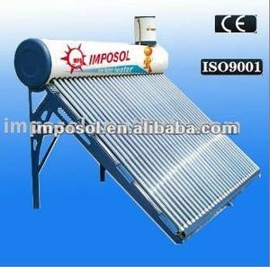 IMPOSOL 15tube <span class=keywords><strong>Chauffe</strong></span>-<span class=keywords><strong>eau</strong></span> <span class=keywords><strong>solaire</strong></span> à cheval à thermosiphon à tube sous vide non pressurisé avec réservoir auxiliaire pour salle de <span class=keywords><strong>douche</strong></span> - Product Image 2