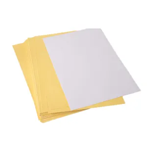 Eco Self Adhesive Mirror Coated Paper Roll PE Acrylic White JI label Sticker a Grade Antistatic A4 Sample Free Masking Jinshi