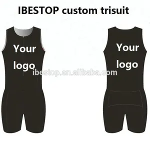 Traje de triathlon personalizado sem mangas, impressão de subolmação do oem do oem do ciclismo personalizado