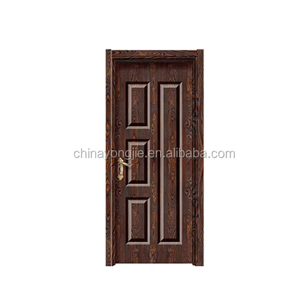 China zhejiang manufacture MDF+Finger joint fir wood+PVC 53.5cm~66cm width hot stamping pvc door