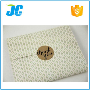 Adhesivo de Papel Kraft en Forma de <span class=keywords><strong>Corazón</strong></span> Personalizadas <span class=keywords><strong>Gracias</strong></span> Pegatina Del Sello - Product Image 3