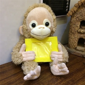 Thấp MOQ Giá Rẻ Bán Buôn OEM Biểu Tượng Tùy Chỉnh Trẻ Em Phim Hoạt Hình Dễ Thương Siêu Mềm Đồ Chơi Sang Trọng Gấu Bông Khung Ảnh - Product Image 5