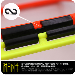 ランニング体重計スポーツサッカーボールサッカー台形敏捷性サークル高速六角アジャイルトレーニングリング - Product Image 3